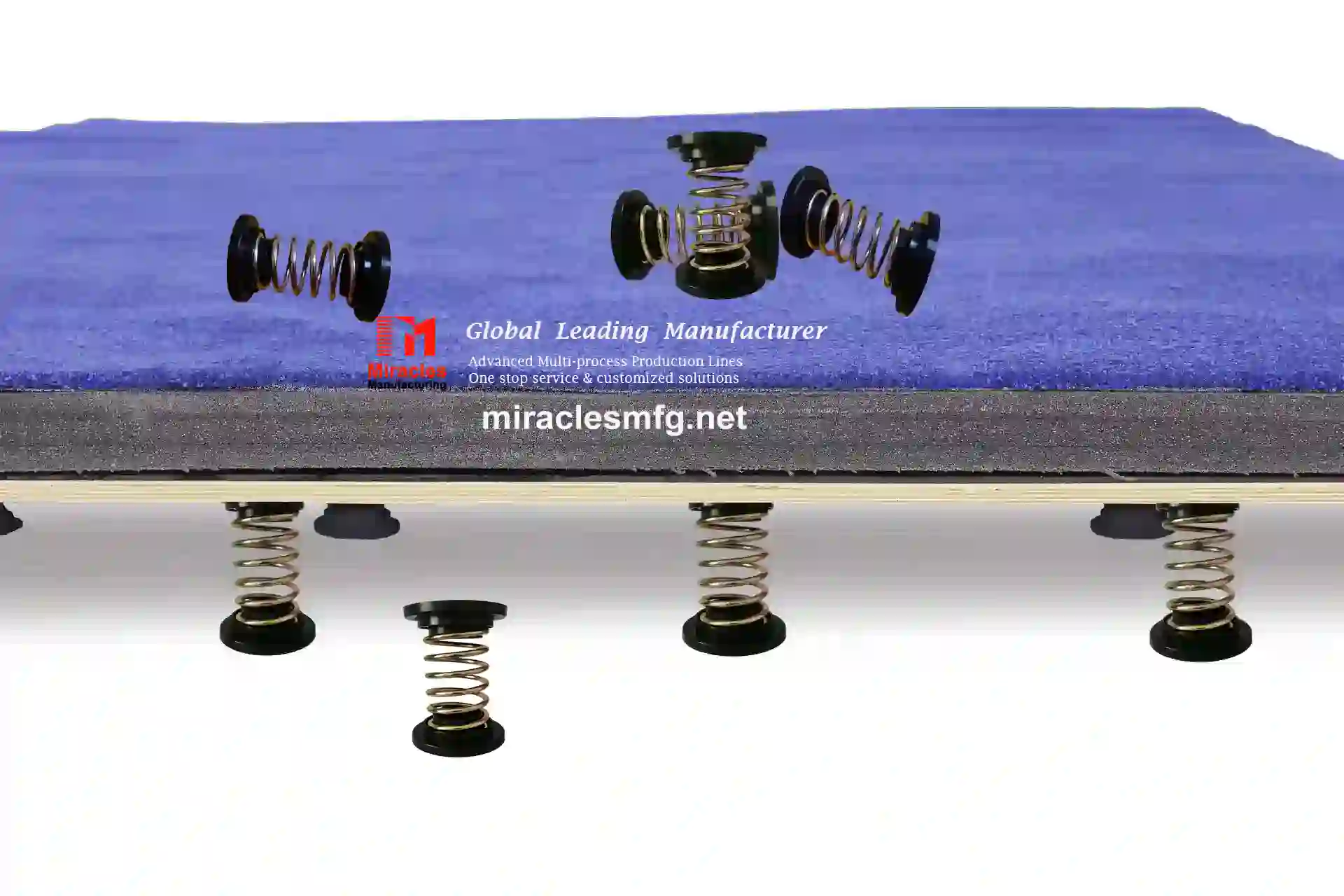 gymnastics flooring spring floor kit application