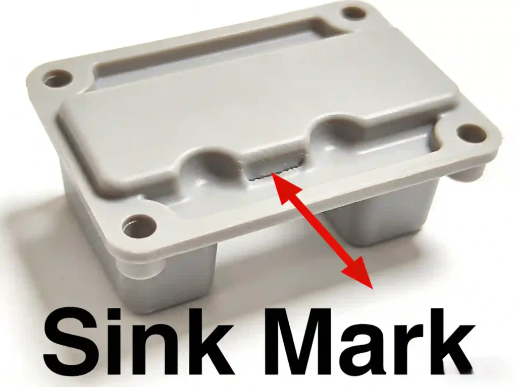 injection molding sink marks