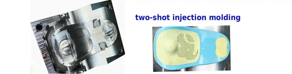 two shot injection molded parts examples