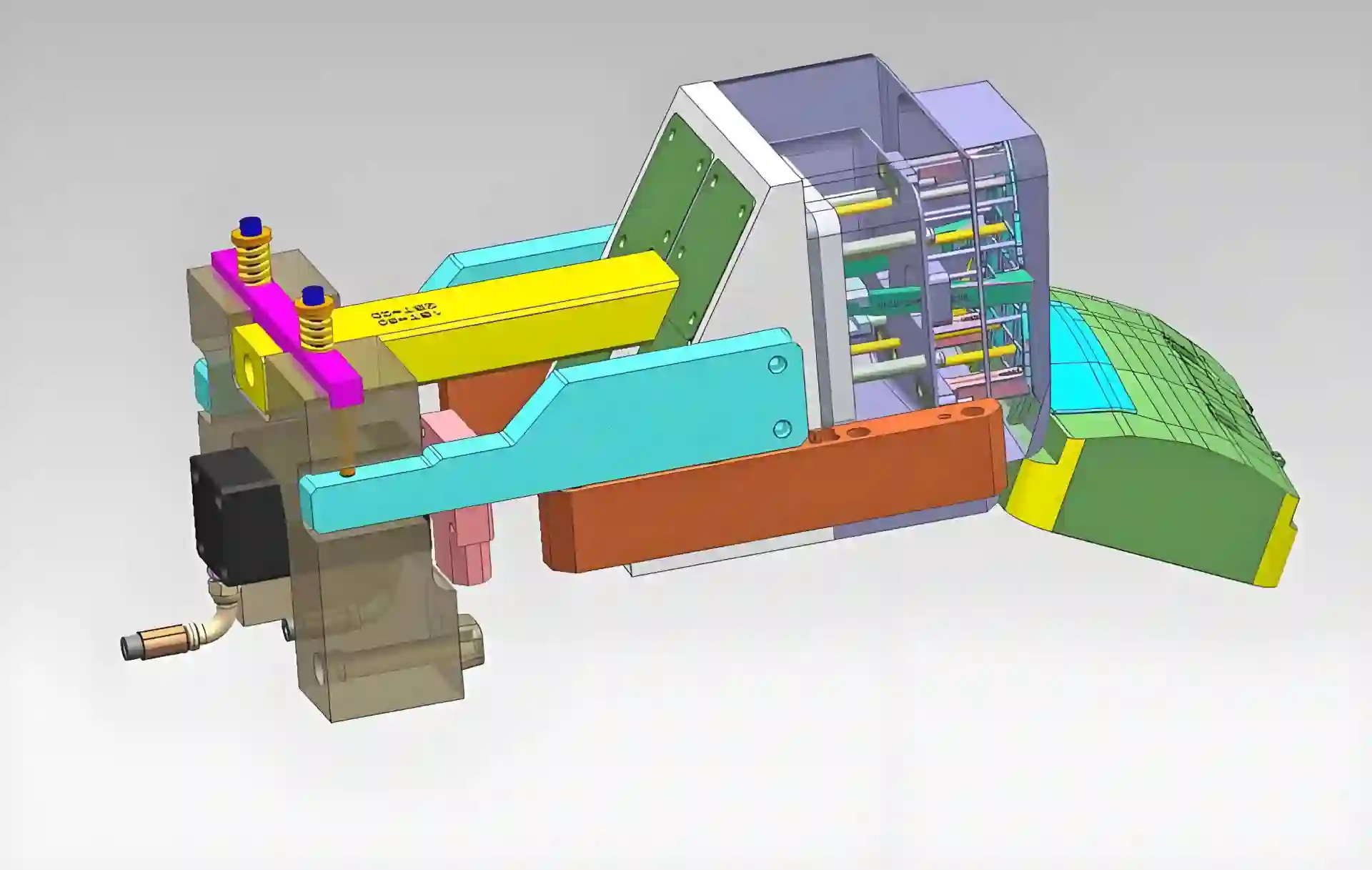 injection slide and lifter