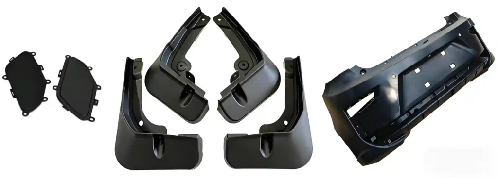 automotive plastic parts interior exterior underhood